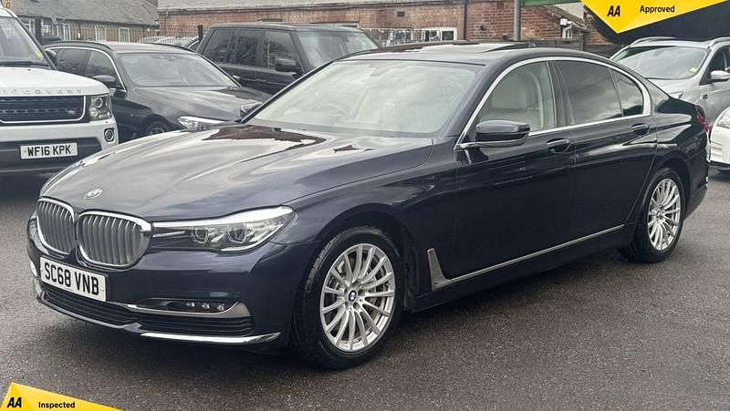 Blue Used 2018 BMW 730 Exclusive Sedan | £19,995 (Fair price) - Image 1/2