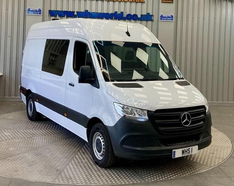 White Used 2021 Mercedes Sprinter Progressive Van | £20,995 (Fair price) - Image 1/4