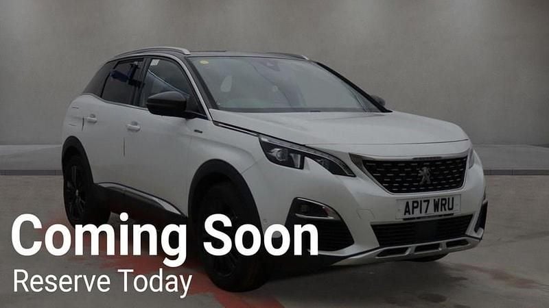 Used Peugeot 3008 GT-line 2017 White SUV