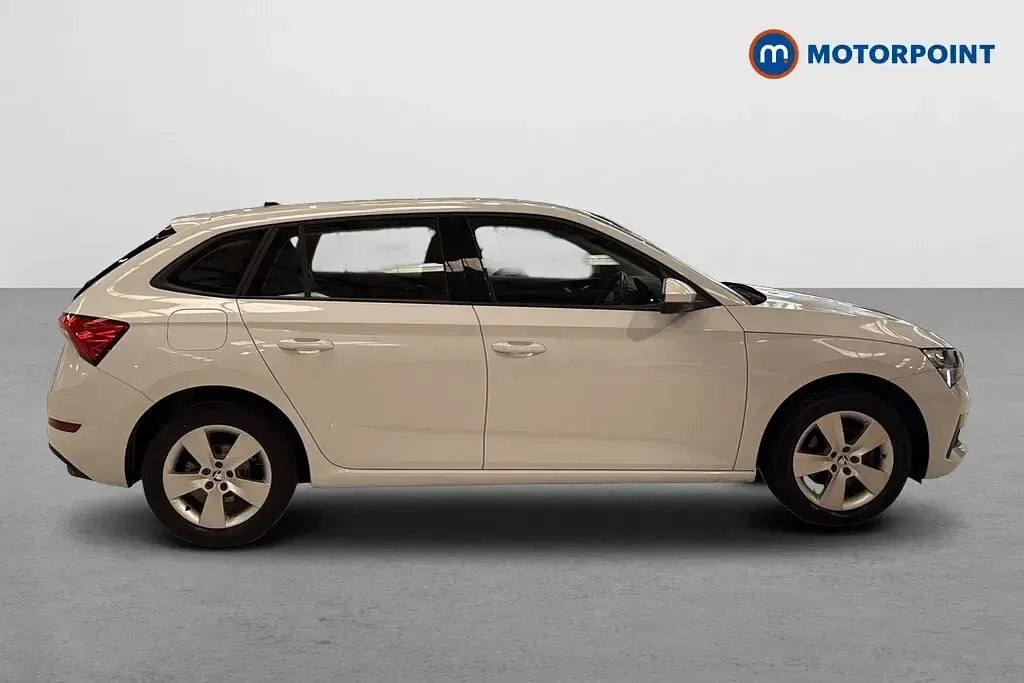 Used Skoda Scala SE 2021 White Hatchback