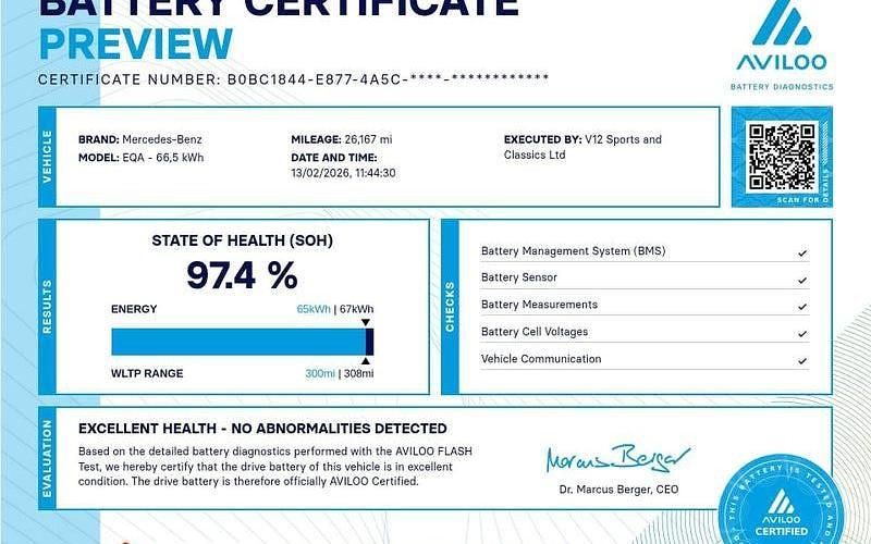 Used Mercedes EQA350 AMG line 214 kW (292 HP) 2023 SUV