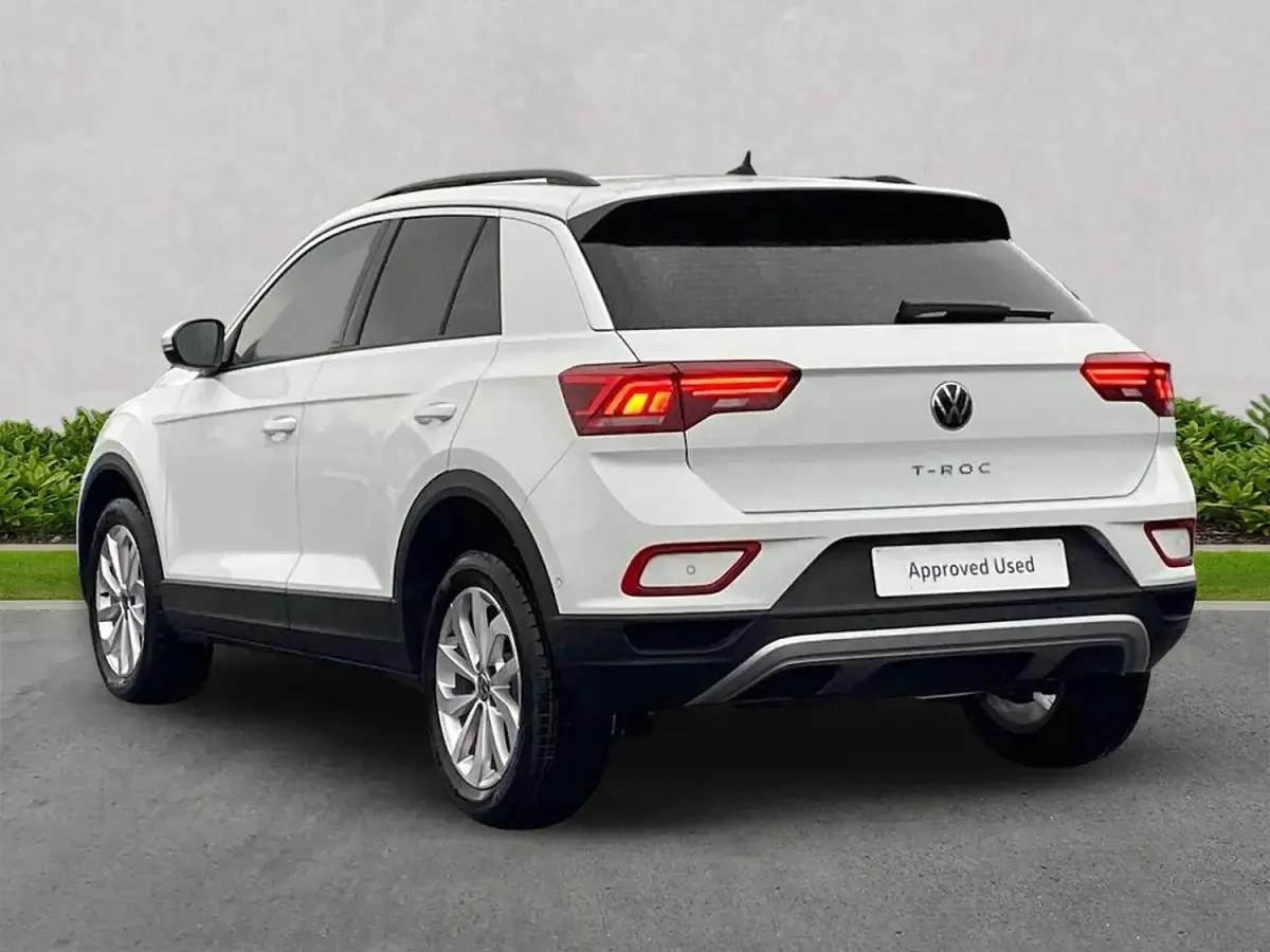 Used VW T-Roc Match 115 HP (84 kW) 2026 White SUV