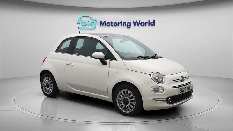White Used 2023 Fiat 500 S Hatchback | £8,900 (Fair price) - Image 1/4