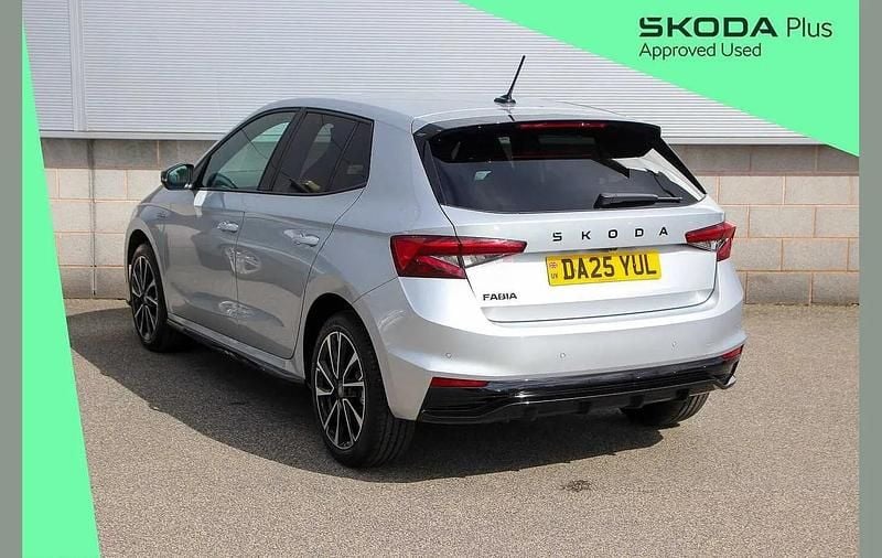 Used Skoda Fabia Monte Carlo 147 HP (108 kW) 2025 Brilliant silver metallic Hatchback