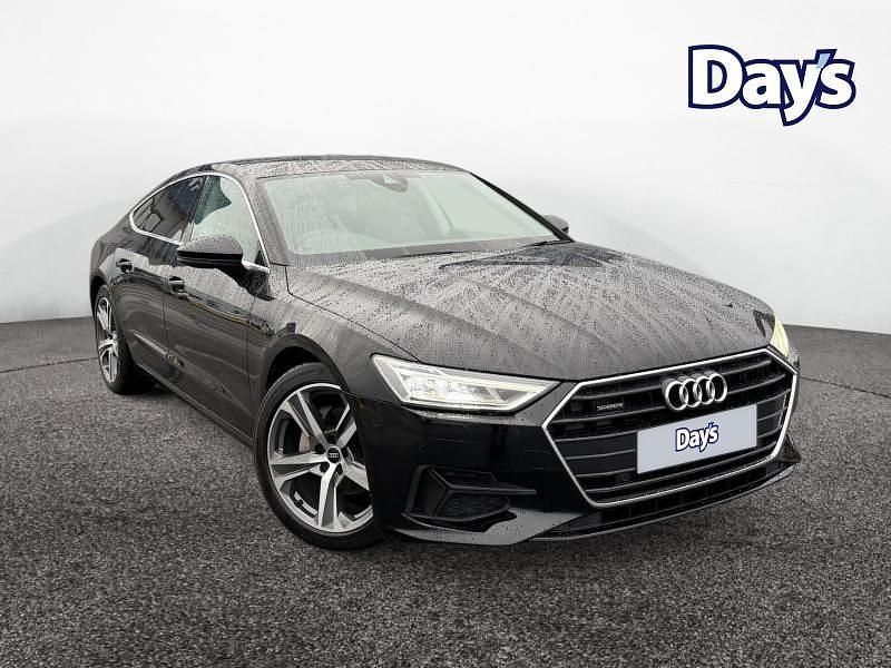 Black Used 2022 Audi A7 Sportback Sport Hatchback | £29,885 (Good price) - Image 1/4