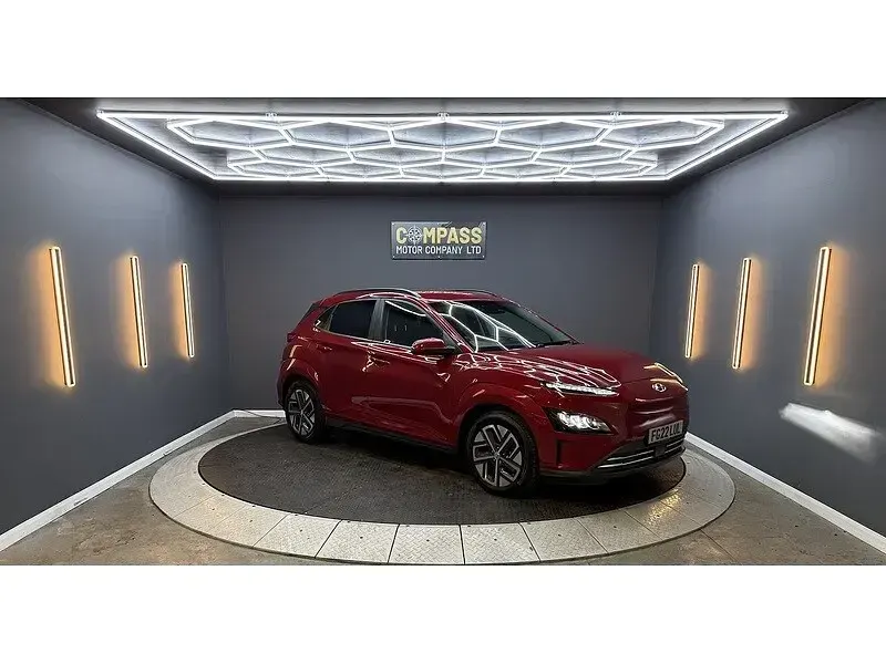 Used Hyundai Kona Premium 63 kW (87 HP) 2022 Pulse red SUV