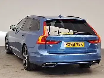 Used Volvo V90 R-Design 190 HP (139 kW) 2019 Blue Estate
