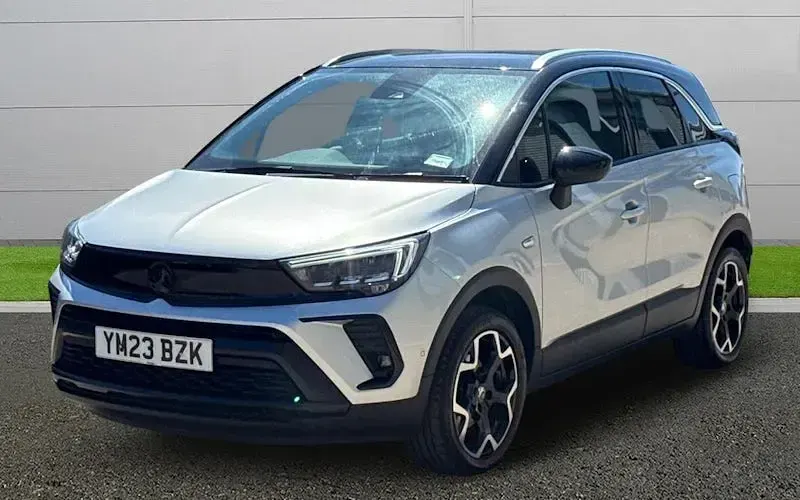 Used Vauxhall Crossland Ultimate 131 HP (96 kW) 2023 Silver SUV