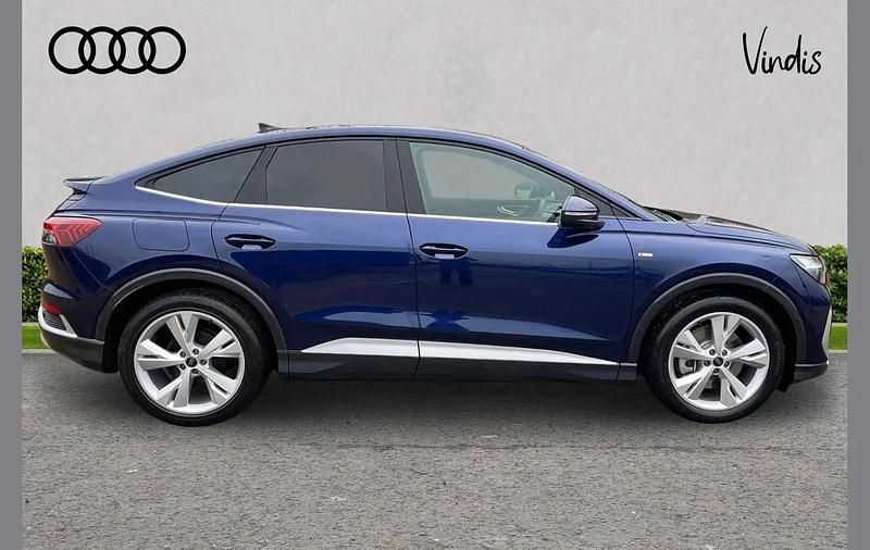 Used Audi Q4 e-tron S-Line 206 kW (281 HP) 2026 Blue SUV