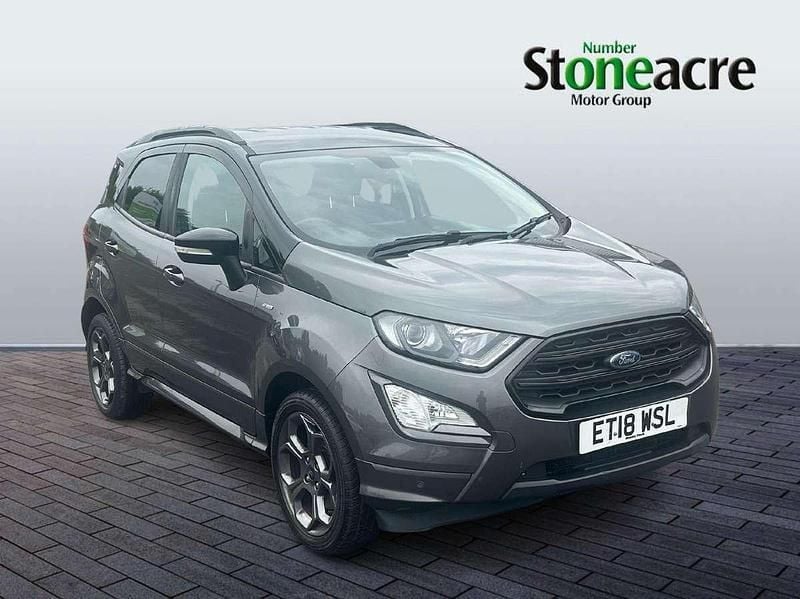 Grey Used 2018 Ford Ecosport ST-Line SUV | £8,999 (Fair price) - Image 1/4