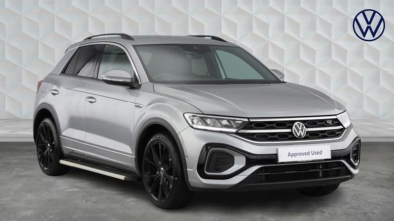 Silver Used 2022 VW T-Roc R-line SUV | £22,236 (Fair price) - Image 1/4
