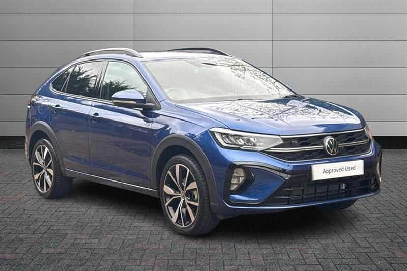 Reflex silver Used 2024 VW Taigo R-line SUV | £22,650 (Fair price) - Image 1/4