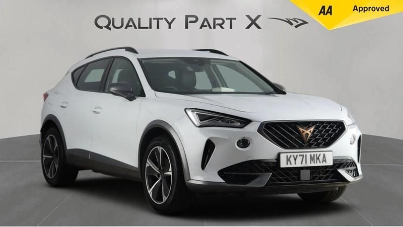 Used Cupra Formentor 204 HP (150 kW) 2021 White SUV