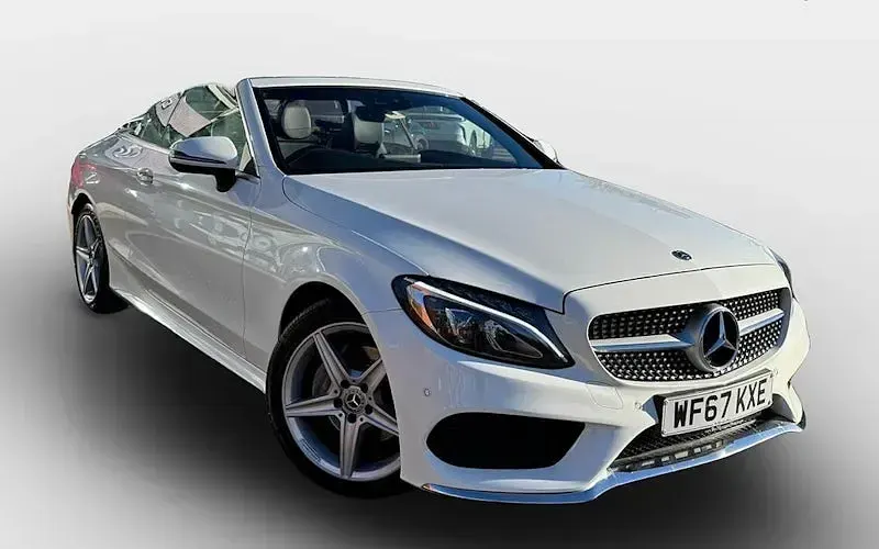 Used Mercedes C200 AMG line 184 HP (135 kW) 2017 Cabriolet