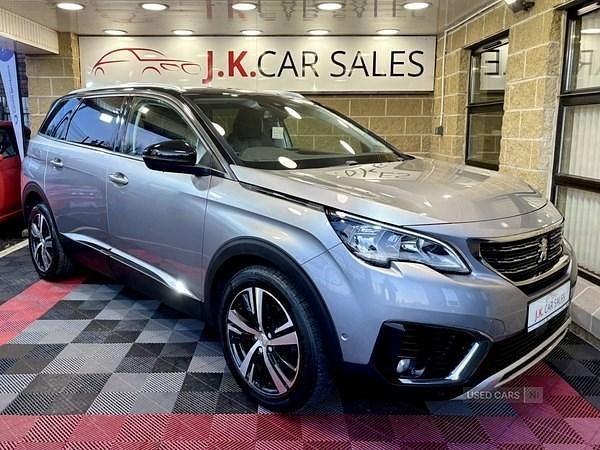 Grey Used 2018 Peugeot 5008 Allure Hatchback | £12,395 (Expensive) - Image 1/4