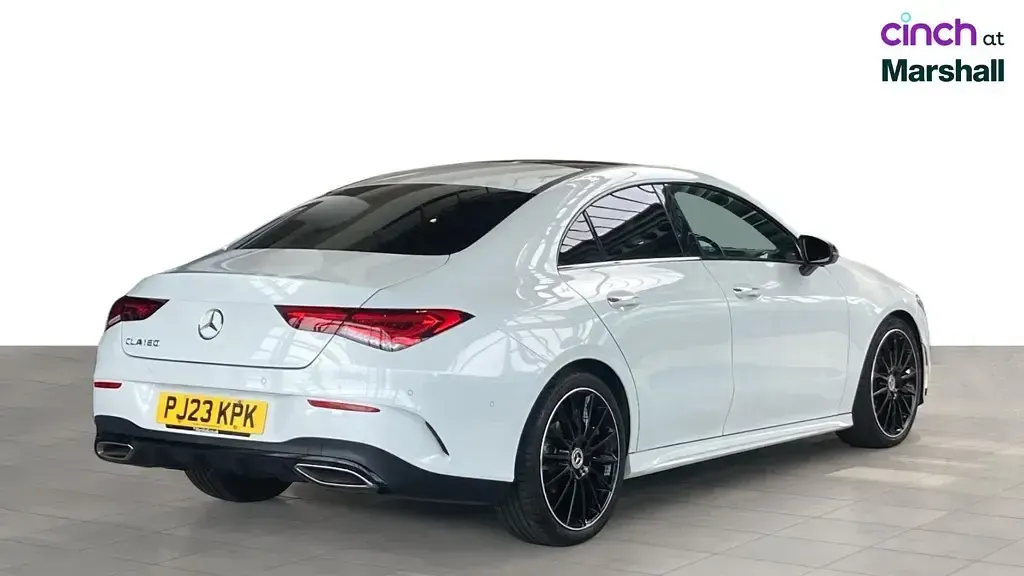 Used Mercedes CLA180 AMG Line Premium Plus 2023 White Coupe