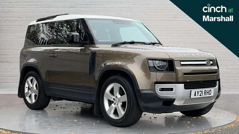 Brown Used 2021 Land Rover Defender First Edition SUV | £44,390 (Good price) - Image 1/4