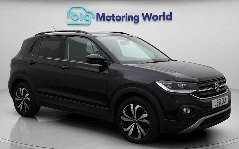 Used 2023 VW T-Cross Black Edition SUV | £15,500 (Good price) - Image 1/4