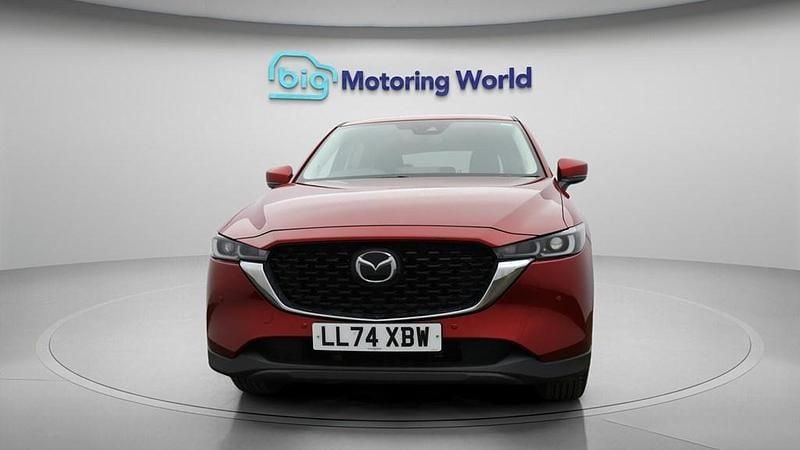 Second-hand Mazda CX-5 Center-Line 165 CP (121 kW) 2024 Roșu SUV