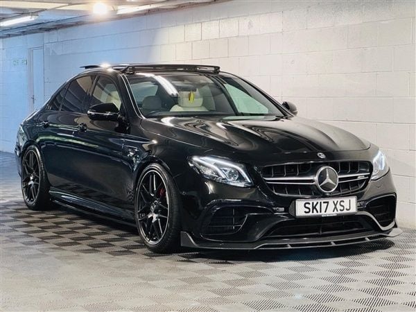 Black Used 2017 Mercedes E63S AMG Premium Sedan | £44,989 - Image 1/1