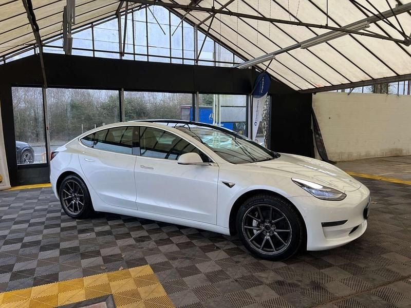 Used Tesla Model 3 Long Range AWD 366 kW (498 HP) 2020 White Sedan