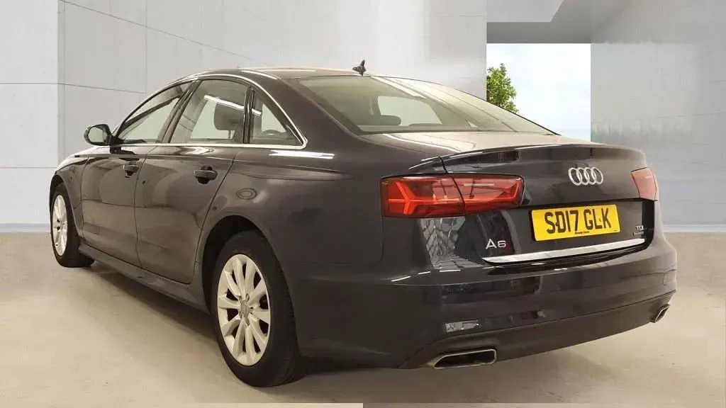 Used Audi A6 2017 Blue Sedan
