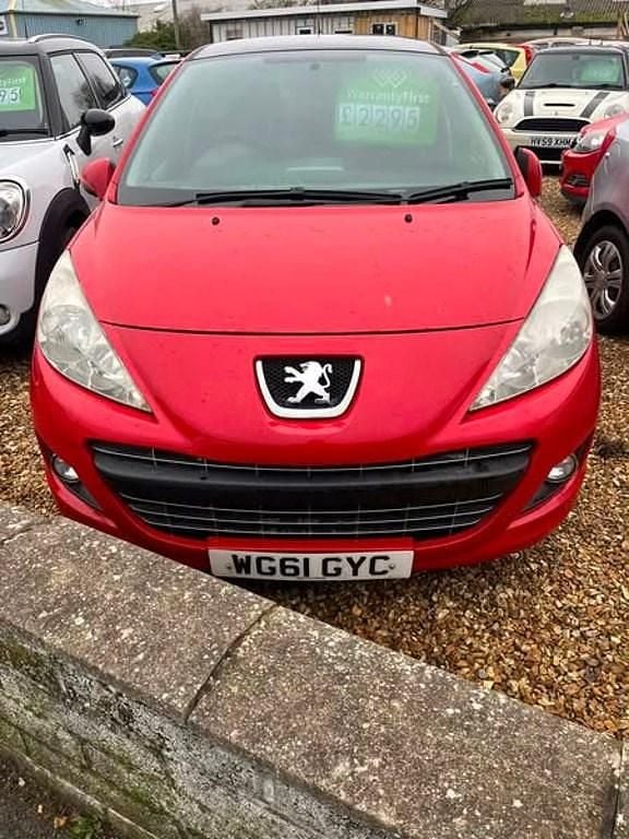Used Peugeot 207 Allure 92 HP (67 kW) 2012 Red Hatchback