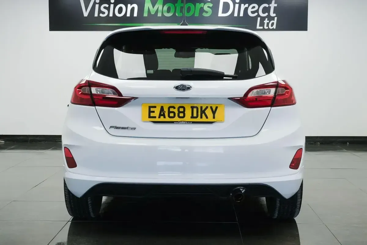 Used Ford Fiesta ST-Line 100 HP (73 kW) 2018 White Hatchback