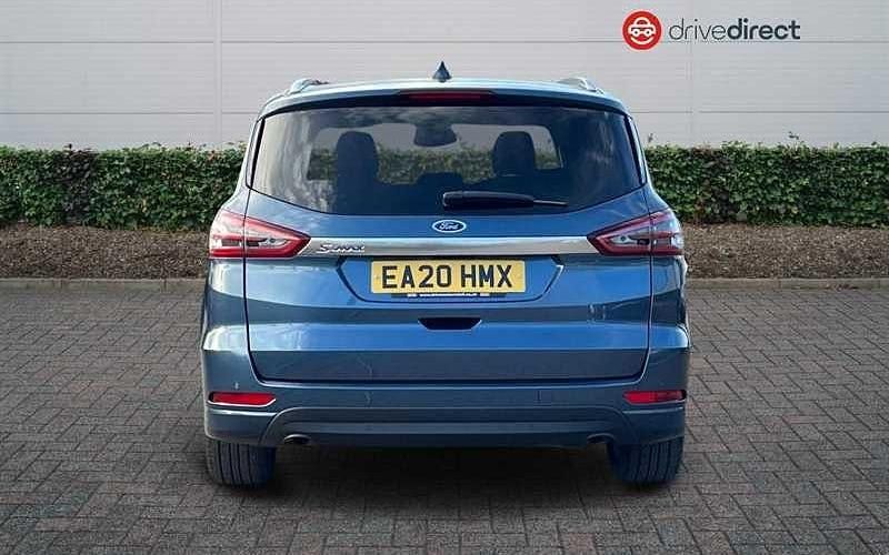Used Ford S-MAX Titanium 150 HP (110 kW) 2019 Blue MPV