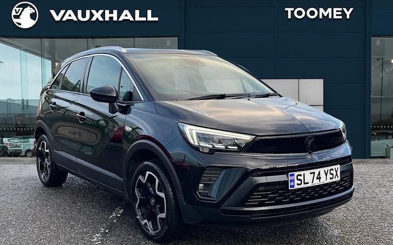 Used Vauxhall Crossland Ultimate 131 HP (96 kW) 2024 Black SUV