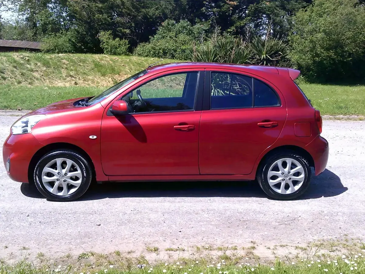 Used Nissan Micra 2015 Red Hatchback