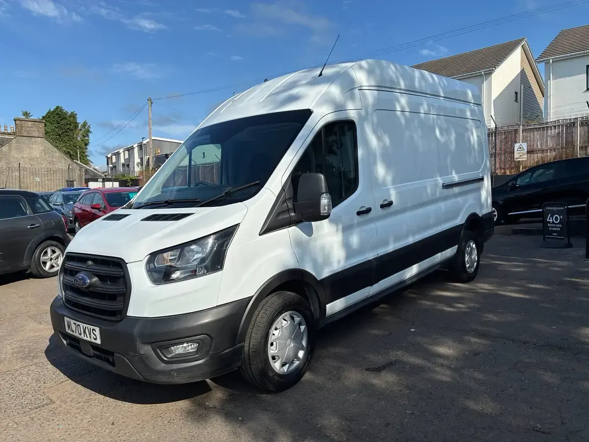 Used Ford Transit S 130 HP (95 kW) 2020 White Van