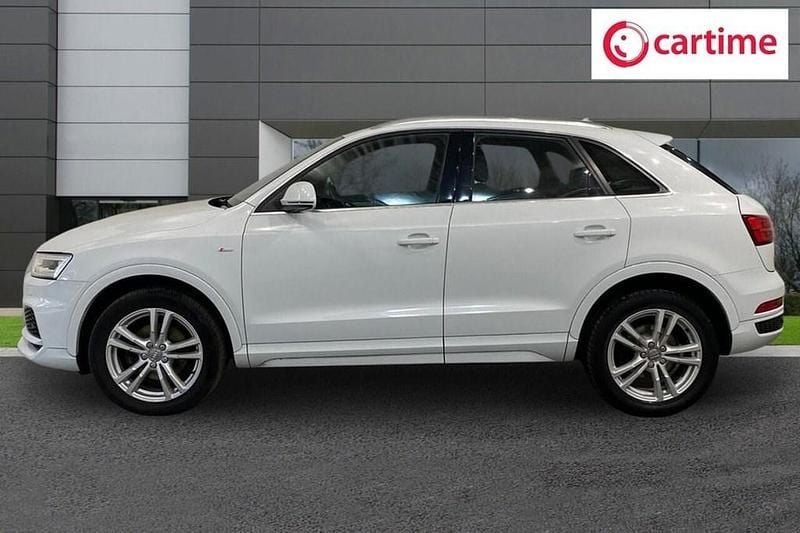 Begagnad Audi Q3 S-Line 150 HK (110 kW) 2017 Vit SUV