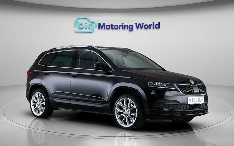 Used Skoda Karoq SE L 116 HP (85 kW) 2020 Black SUV