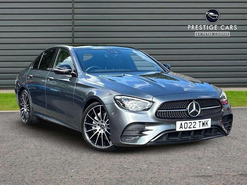 Grey Used 2022 Mercedes E200 AMG line Sedan | £31,793 (Fair price) - Image 1/4