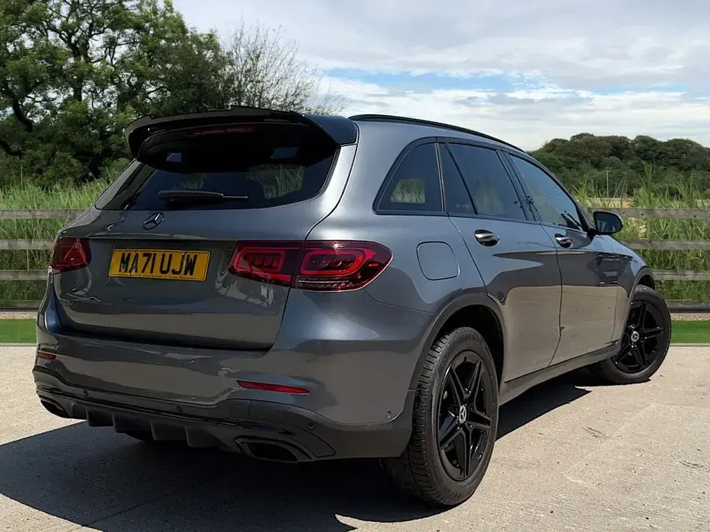 Used Mercedes GLC220 AMG line 194 HP (142 kW) 2021 Grey SUV