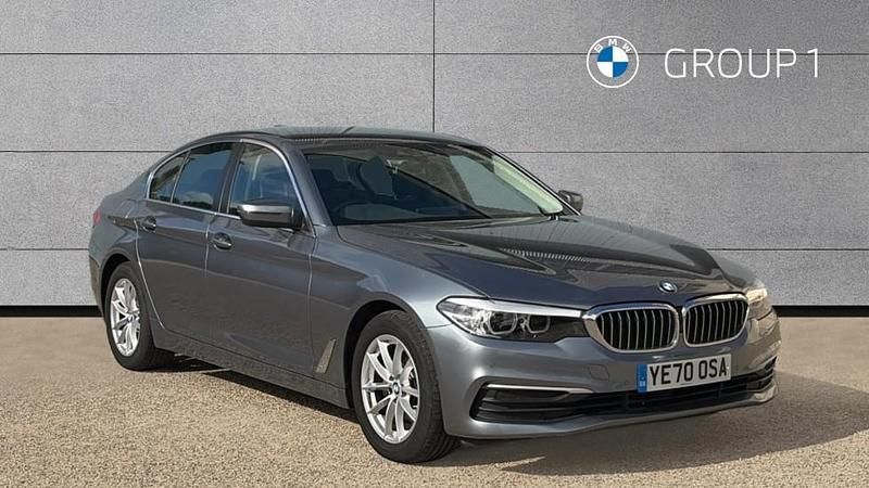 Blue Used 2020 BMW 520 Sport Line Sedan | £20,995 (Good price) - Image 1/4