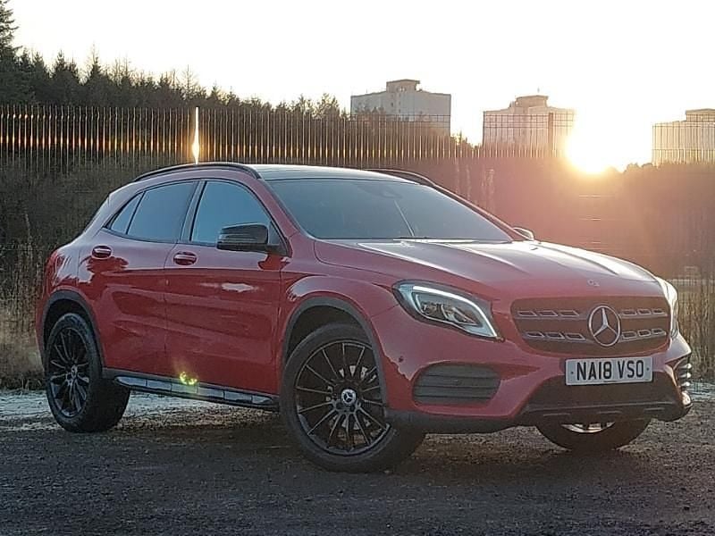 Red Used 2018 Mercedes 200 AMG Line Premium Plus Hatchback | £16,998 (Fair price) - Image 1/4