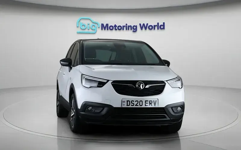 Used Vauxhall Crossland X Elite 131 HP (96 kW) 2020 White SUV