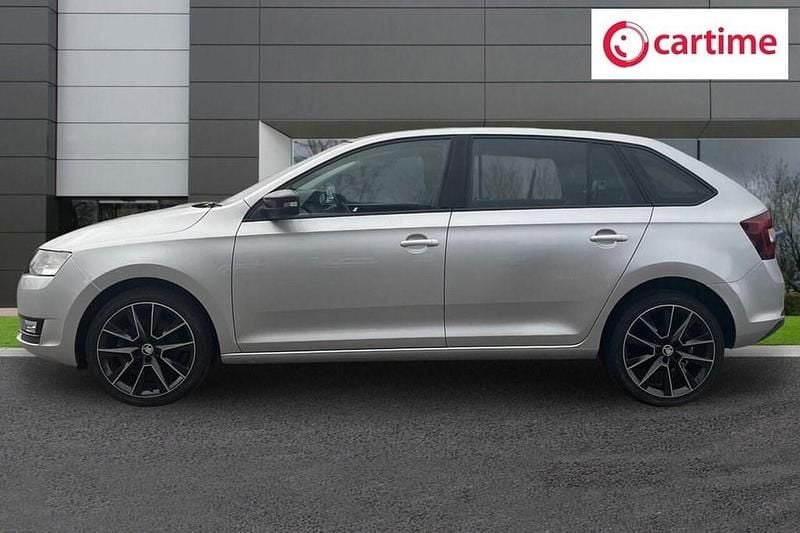 Used Skoda Rapid Sport 95 HP (69 kW) 2018 Silver Hatchback