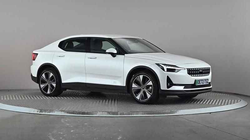 White Used 2023 Polestar 2 Long Range Single Motor Sedan | £19,598 (Fair price) - Image 1/3
