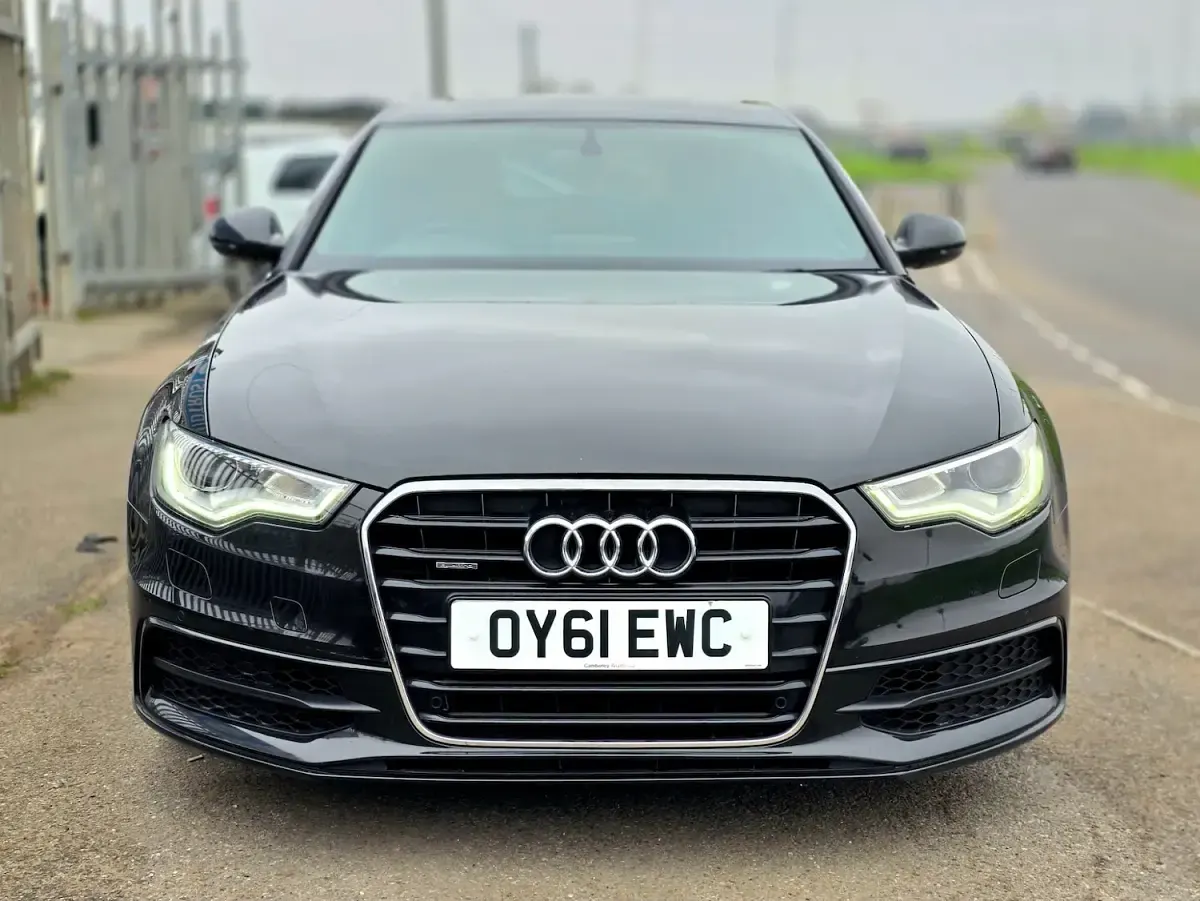 Used Audi A6 S-Line 2011 Black Sedan