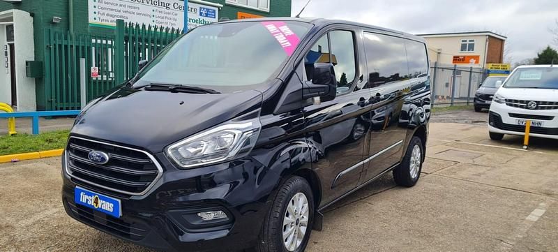 Used Ford Transit Custom Limited 130 HP (95 kW) 2023 Black Van