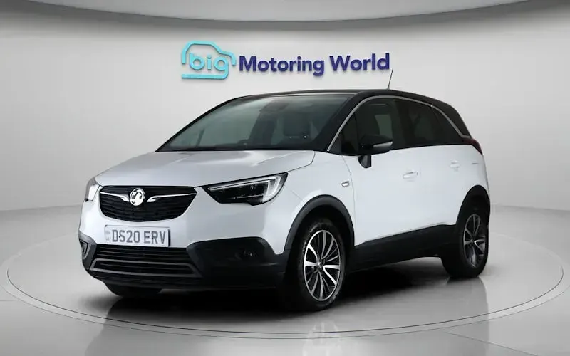 Used Vauxhall Crossland X Elite 131 HP (96 kW) 2020 White SUV