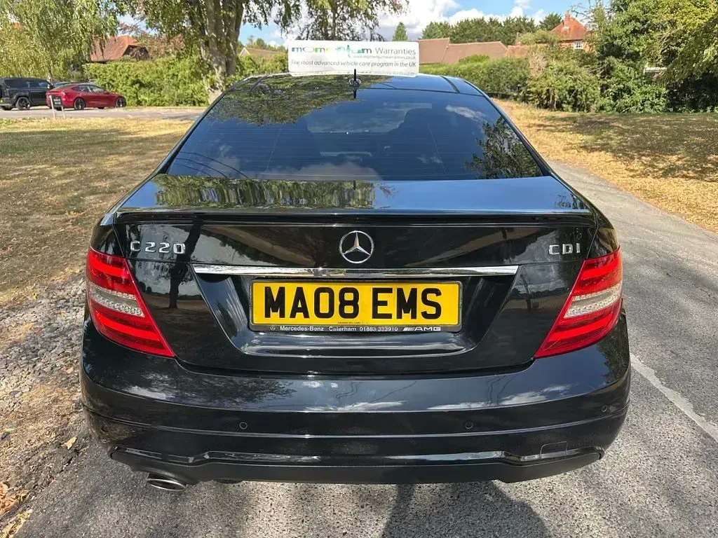 Used Mercedes C220 Sport Edition 170 HP (125 kW) 2014 Black Coupe
