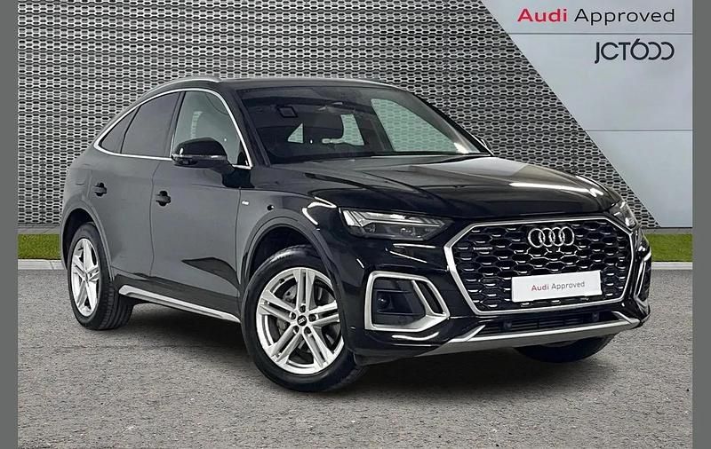 Used Audi Q5 Sportback S-Line 261 HP (191 kW) 2023 Black SUV