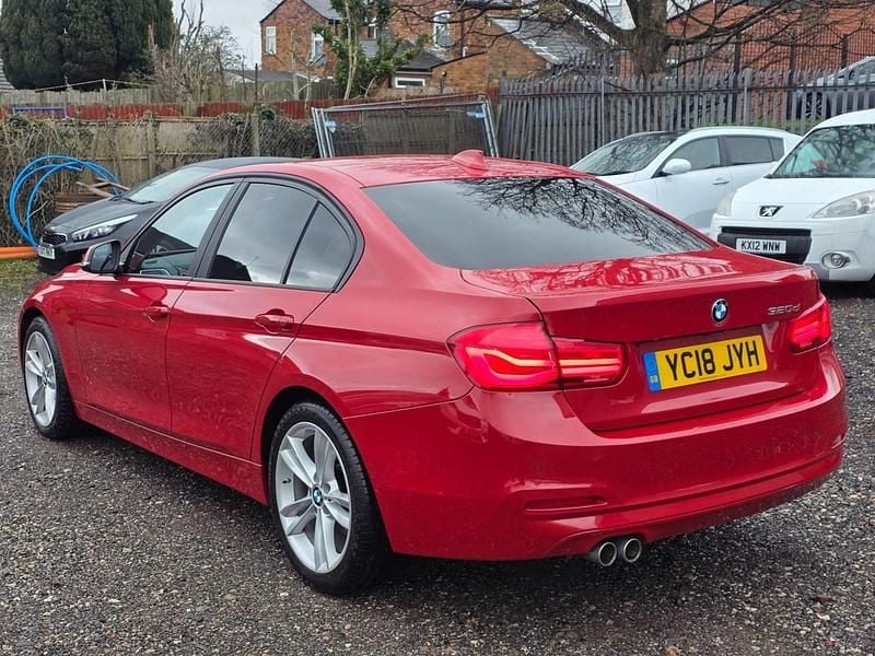 Used BMW 320 2018 Red Sedan