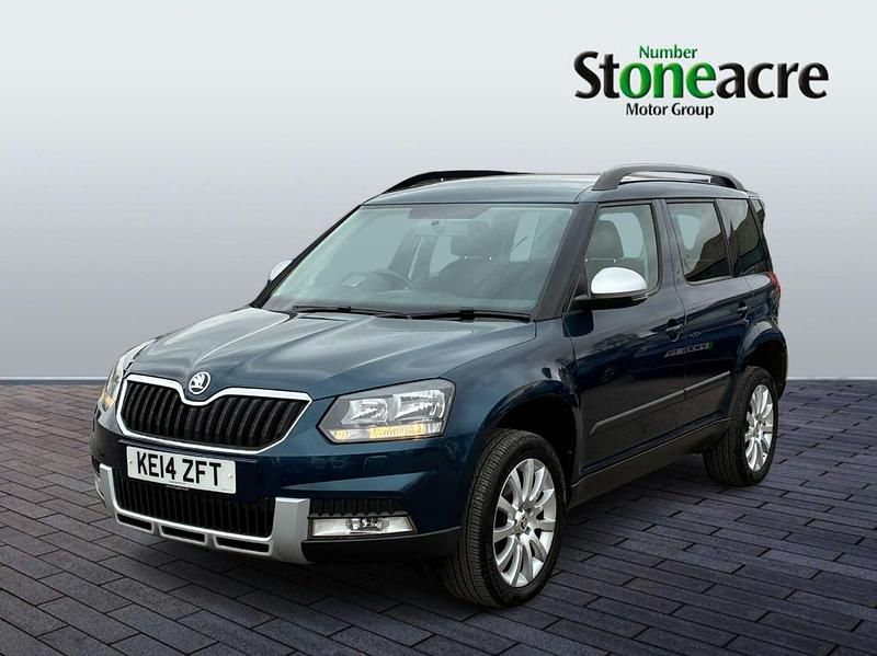 Used Skoda Yeti SE 140 HP (102 kW) 2014 Blue SUV