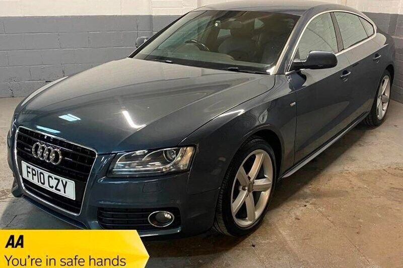Grey Used 2010 Audi A5 Sportback S-Line Hatchback | £7,499 - Image 1/1