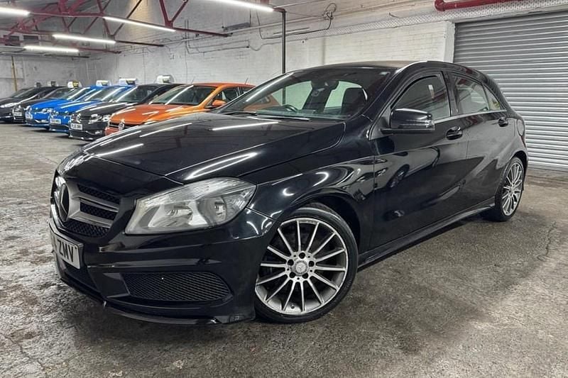 Used Mercedes A220 AMG 2014 Black Hatchback